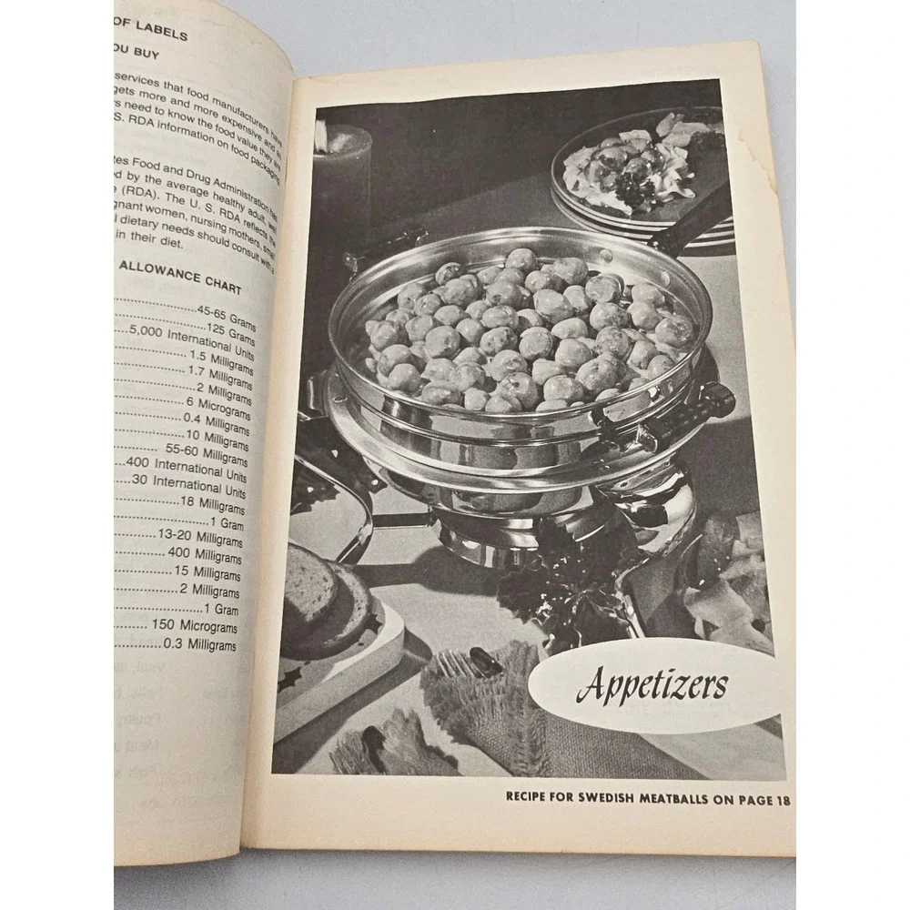 Favorite Recipes Press Ground Beef Cookbook 1967 Vintage‎ Red Good 500+ Recipes